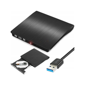 DEXXER prenosni zunanji pogon CD in DVD zapisovalnik USB 3.0
