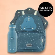 trixie otroški nahrbtnik + steklenička 500 ml mr. triceratops