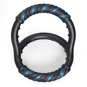 Paloqueth Dual Soft Silicone Erection Ring Black