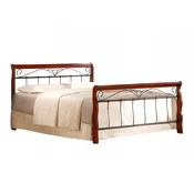 Krevet Houston 105 Bracni, Smeda, 160x200, Metalne, Basi a doghePodnice za krevet, 163x217x102cm
