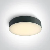 PLAFONJERA LED/20W/3000K/1300lm/230V IP65 ANTRACIT CCT