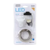 Omega OMEGA OKROGLO NIKLJEVO DRŽALO ZA REFLEKTOR Z LED GU10 7W 4200K 175-265V [43492]