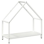 Vidaxl Stojalo za drva White 60x25x60 cm Hladno valjano jeklo