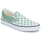 Vans Slips on Classic Slip-On COLOR THEORY CHECKERBOARD ICEBERG GREEN Zelena