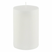 Bela sveča Ego Dekor Cylinder Pure, čas gorenja 83 h