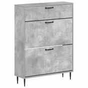 vidaXL omara za čevlje HAARLEM 78 x 24 x 103 cm Inženirski les