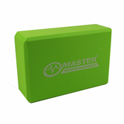 Master Sport Blok za jogo Yoga Block 23 x 15 x 7,5 cm, zelen