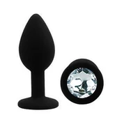 Diamond Silicone Butt Plug Medium