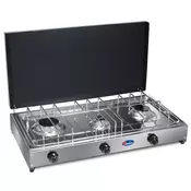 CF PARKER PLINSKI ŠTEDILNIK INOX Z 3 GORILNIKI 0,65+1,5+2Kw