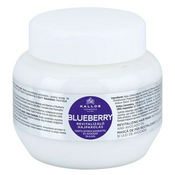 Kallos Cosmetics Blueberry obnovitvena maska za suhe in poškodovane lase 275 ml