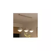 Brilagi - Luster na sajli 3xE27/60W/230V bež/zlatan