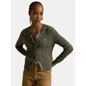 Polo Ralph Lauren Pletena jopica 211971868512 Zelena Regular Fit