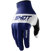 Djecje rukavice za motocross Shot Draw Sky blue