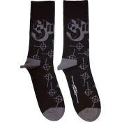 Ghost Nogavice Symbol Pattern Black 36-40