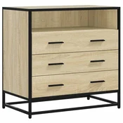 Vidaxl Omarica s predali sonoma hrast 70x41x70 cm konstruiran les