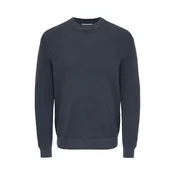 Only & Sons Pulover Marius temno siva