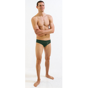Mens swimsuit finis brief solid pine 38