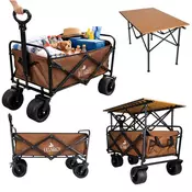 Zložljiv transportni voziček 2v1 z mizico – do 120 kg - Rojstni dan - Za 30 let