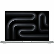APPLE MacBook Pro 14, M3 cip s 8-core CPU i 10-core GPU, 16GB, 1TB SSD, Silver, CRO KB (mxe13cr/a) mxe13cr/a
