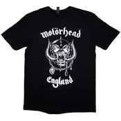Motörhead Majica England (Back Print) Unisex Black L