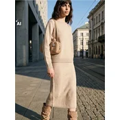 Sinsay - Džemper sa mešavinom vune - boja pšenice