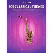 Hal Leonard 101 Classical Themes for Alto Sax Note (Kot novo)