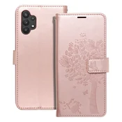 OEM Torbica MEZZO Book za SAMSUNG A32 LTE (4G) v barvi zlato-roza