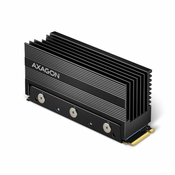 AXAGON CLR-M2XL passive - M.2 SSD, 2280 - Aluminium-Heatspreader mit Kühlrippen CLR-M2XL