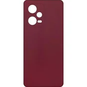 mobilNET silikonski ovitek Xiaomi Redmi Note 12 Pro 5G, bordo