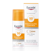 Eucerin Sun Photoaging Control CC obarvana krema Medium - ZF50+, 50 ml