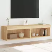 TV ormarici s LED svjetlima 2 kom boja hrasta 60x30x30 cm