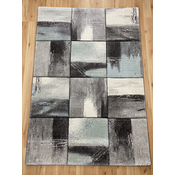 Tepih Ekol Diamond 140x200cm, siva/zelena