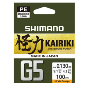 Shimano KAIRIKI G5 150m 0.13mm 4.1 ORANGE