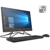 Računalnik HP 200 G4 AiO i3-10110U/8GB/SSD 256GB/21,5FHD IPS/črn/W10Pro