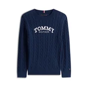 TOMMY HILFIGER Pulover marine/bela
