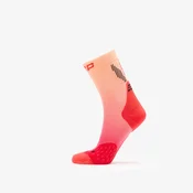 Nogavice CEP Mid Cut Gradient Socks Red/ Marigold Fade L