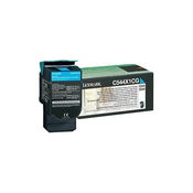 Toner Lexmark C544X1CG modra, original -