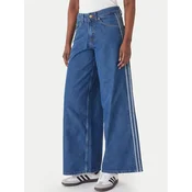 adidas Jeans hlače Firebird Adilenium KD2906 Modra Wide Leg