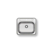 PYRAMIS Kuhinjsko korito iz nerjavečega jekla ATRIA stainless steel smooth