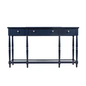 Livin Hill Konzolna miza, 152,5x86,5x35,5 cm, modra