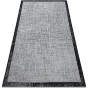 Rugsx Preproga v videzu sisala FLOORLUX 20401 Okvir 240x330 cm Siva