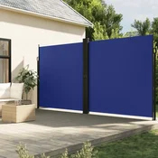 Bocna tenda na uvlacenje plava 200x1200 cm