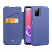 DUX DUCIS Skin X preklopna torbica za Samsung Galaxy A03s modra