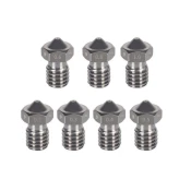 Start3Dprint 2kosa Šoba iz titanove zlitine 0,4 mm za filament 1,75 mm, navoj M6, za visoke temperature