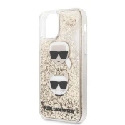 Karl Lagerfeld zaščitni ovitek Karl Glitter Choupette Fun Gold , Iphone 11