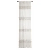 Lesnina KONČANA ZAVESA prosojno 140/245 cm