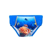 PLAYSHOES Kopalne hlače Underwater World kraljevo modra/rumena/oranžna