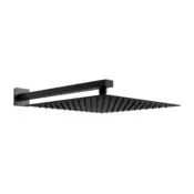 Mexen Slim prha 30 x 30 cm z roko za prho, črna - 79130112-70