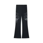Ed Hardy Hlače 1971  črna / bela