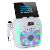 Auna StarMaker Plus, karaoke sustav, karaoke uredaj, bluetooth, USB, CD, LED emisija, cinch